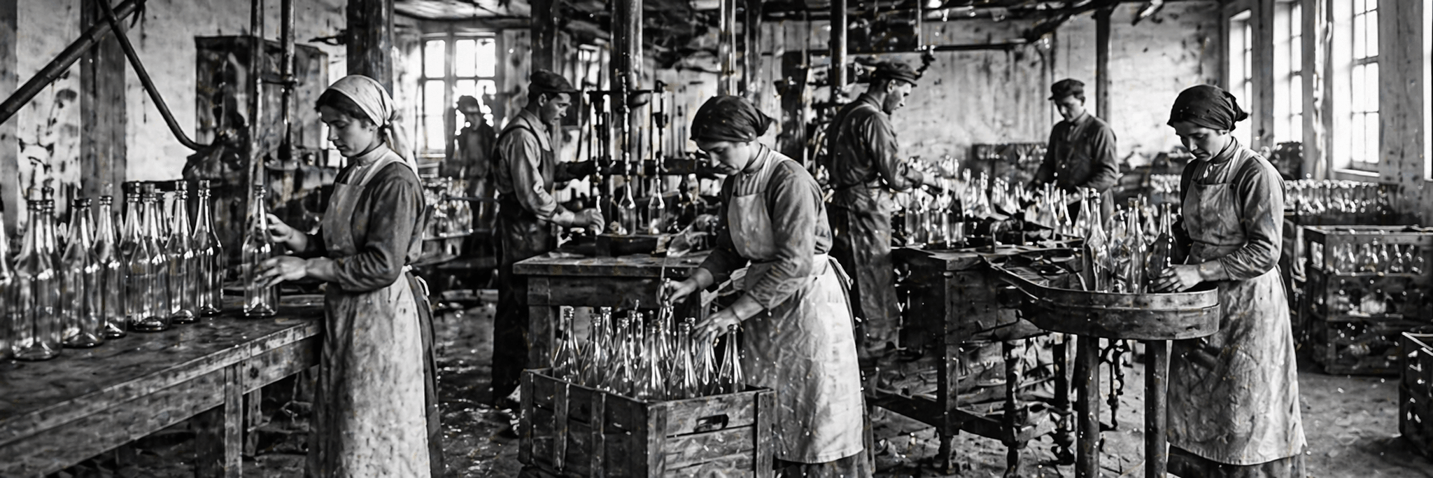 Historic mineral water bottling factory